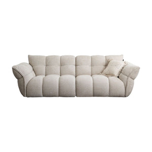 Winslow Pumpin 3 Seater Boucle Sofa – Modern Contemporary Large Couch with High Resilience Sponge Comfort Seating for Living Room - My Store