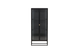 Garis High Storage Cabinet – Black