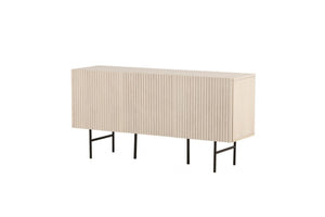 Björkön Low Cabinet Storage | Whitewash Scandinavian Furniture