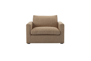 Long Island Slim Armchair in Pumice House Basket Weave