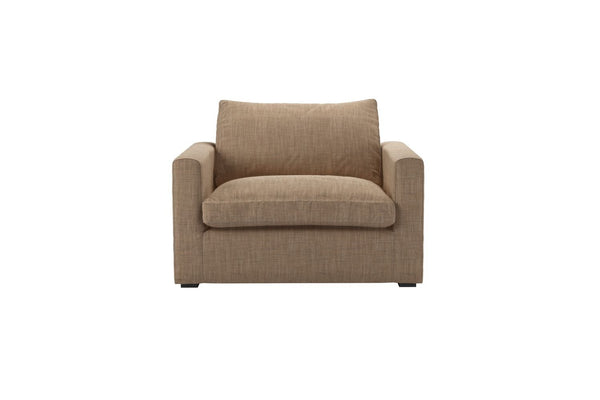 Long Island Slim Armchair in Pumice House Basket Weave