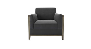 Chester Armchair in Alabaster Brushed Linen Cotton