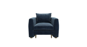 Tiffany Slim Armchair in Pumice House Basket Weave