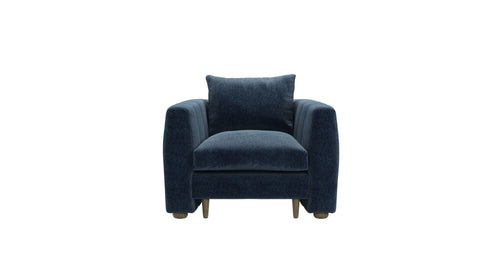 Tiffany Slim Armchair in Pumice House Basket Weave