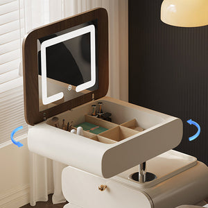 Collins Lift-Up Rotating Dressing Table & Bedside Table
