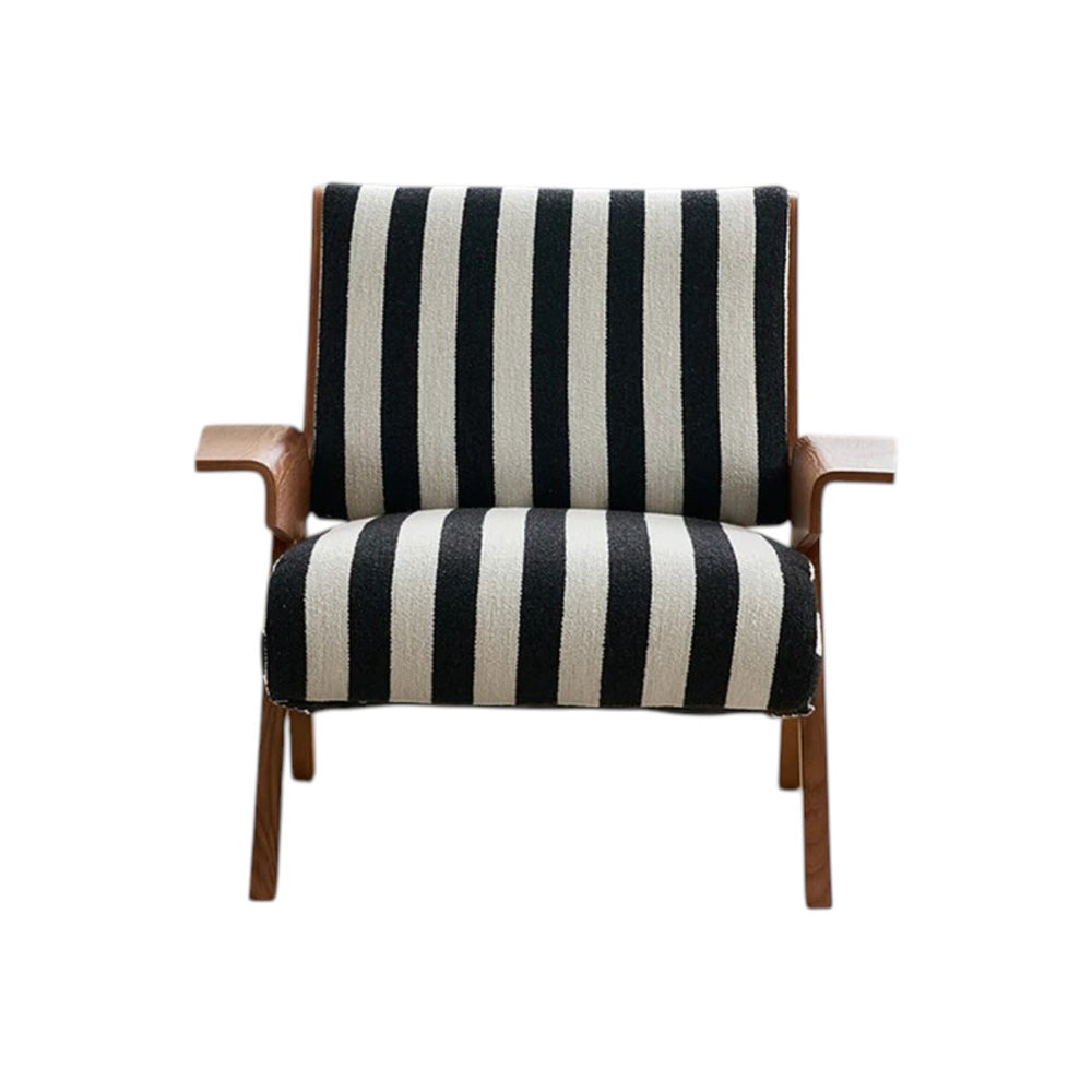 Alba Vintage Armchair with Solid Wood Frame – Contemporary Upholstered Accent Chair in Corduroy with High-Density Foam Cushioning | Comfortable Living Room Lounge Chair - My Store