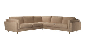 Marco Corner Sofa in Pumice House Basket Weave