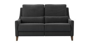 High Back Iggy 2 Seat Recliner Sofa in Pumice House Basket Weave