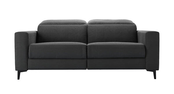 Ezra 2 Seat Recliner Sofa in Pumice House Basket Weave