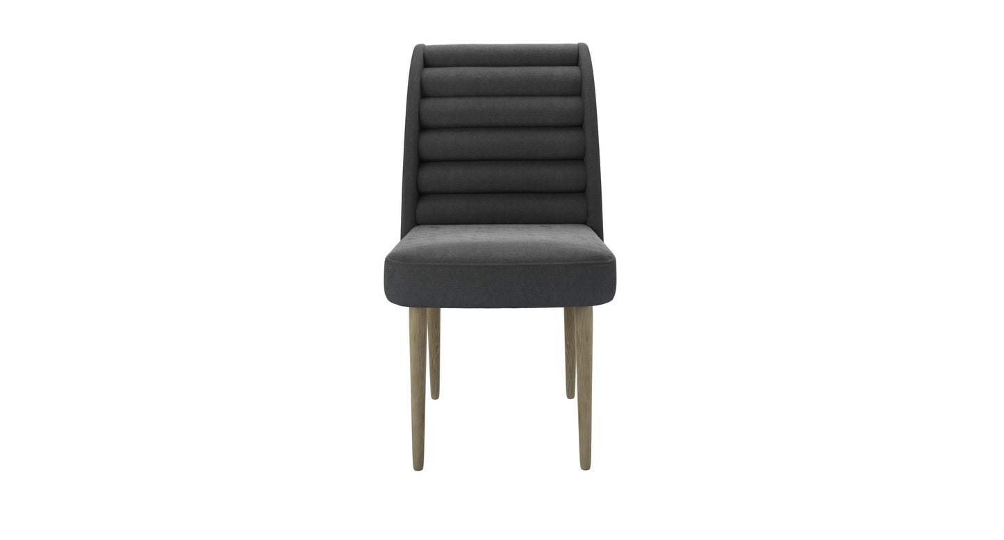 Lola Dining Chair in Pumice House Basket Weave
