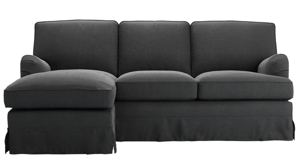 Bluebell Skirted Cover Chaise Sofa