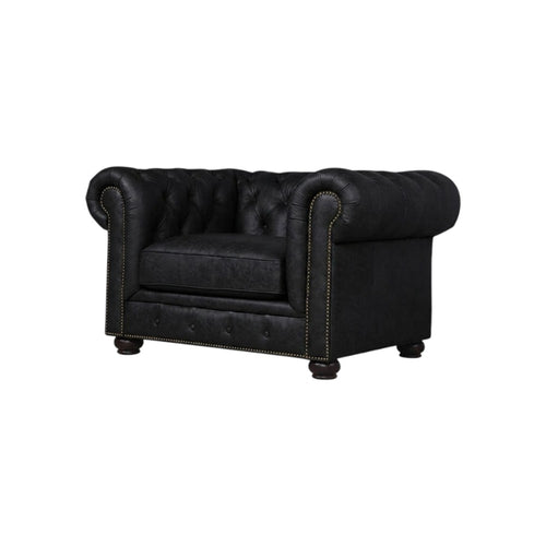 The Dorchester 3-Seater Sofa – Modern Contemporary PU Leather Upholstered Couch with Wooden Frame, Comfortable Living Room Seating (Grey, Black, Brown)