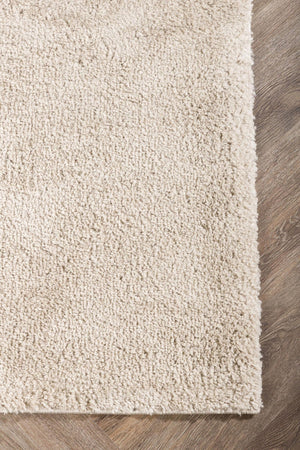 Walter Pluto White Rectangular Carpet | 340x240 cm Soft Polyester Area Rug