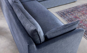 Anders Medium Corner Sofa in Pumice House Basket Weave