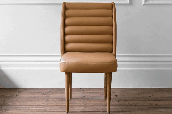 Lola Dining Chair in Pumice House Basket Weave