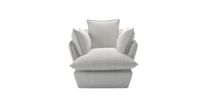 Malibu Armchair in Pumice House Basket Weave