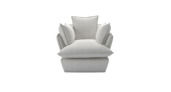 Malibu Armchair in Pumice House Basket Weave