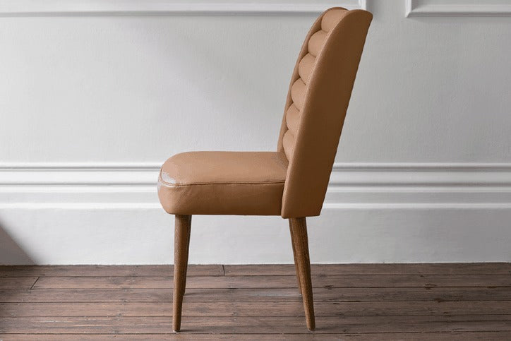 Lola Dining Chair in Pumice House Basket Weave