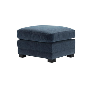 Aissa Medium Rectangular Footstool in Pumice House Basket Weave