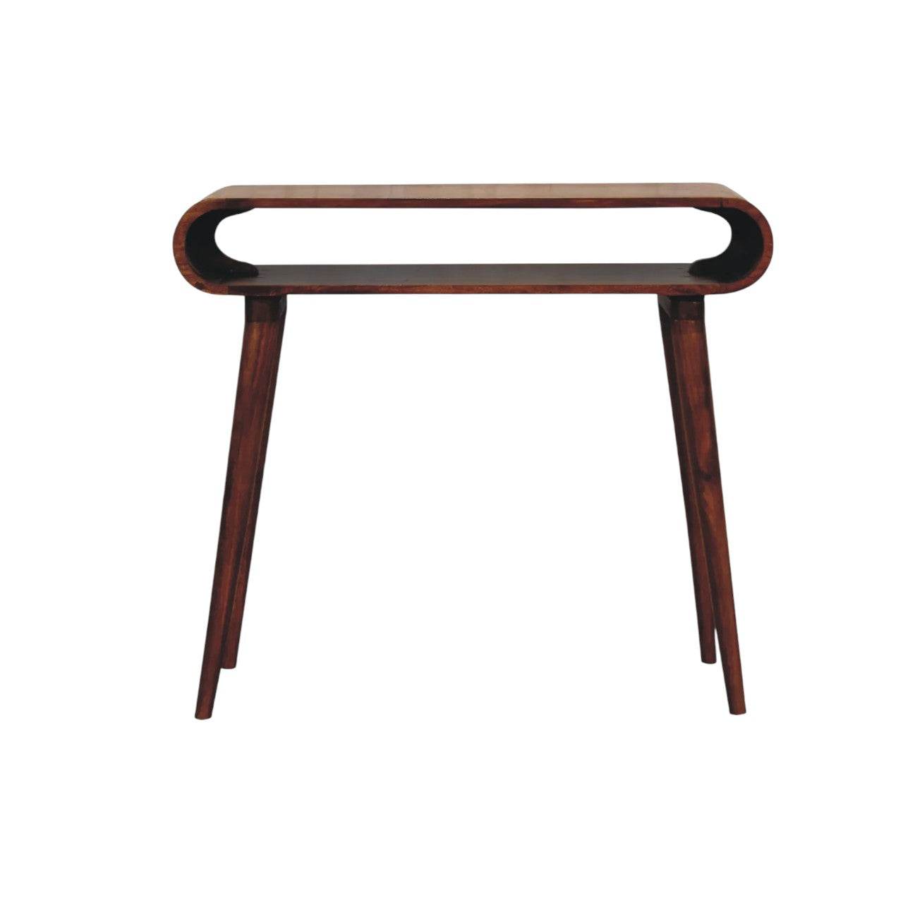 Amaya Nordic Style Solid Wood Console