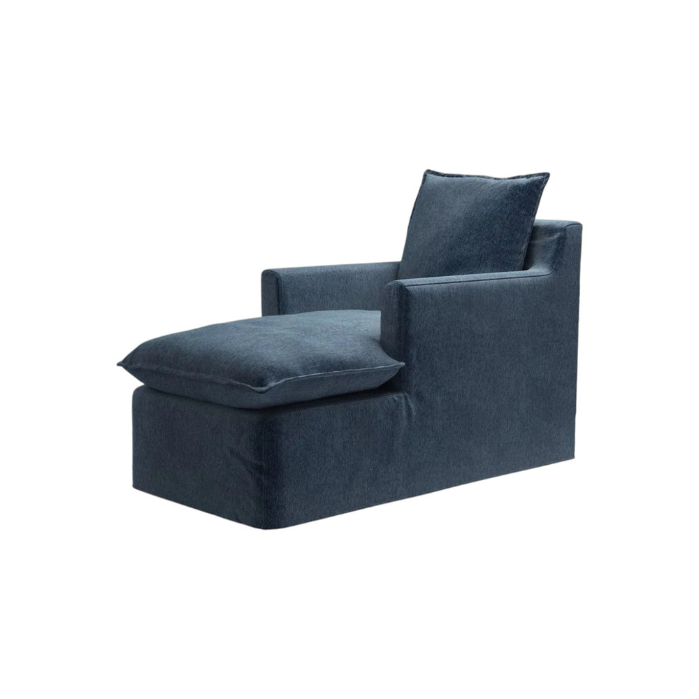 Anders Chaise Armchair in Pumice House Basket Weave