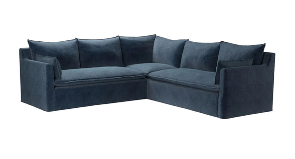 Anders Medium Corner Sofa in Pumice House Basket Weave