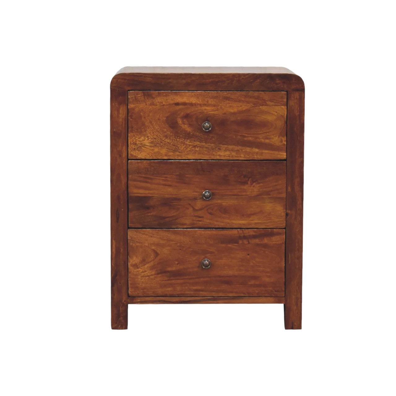Aspen 3 Drawer Bedside Storage Unit