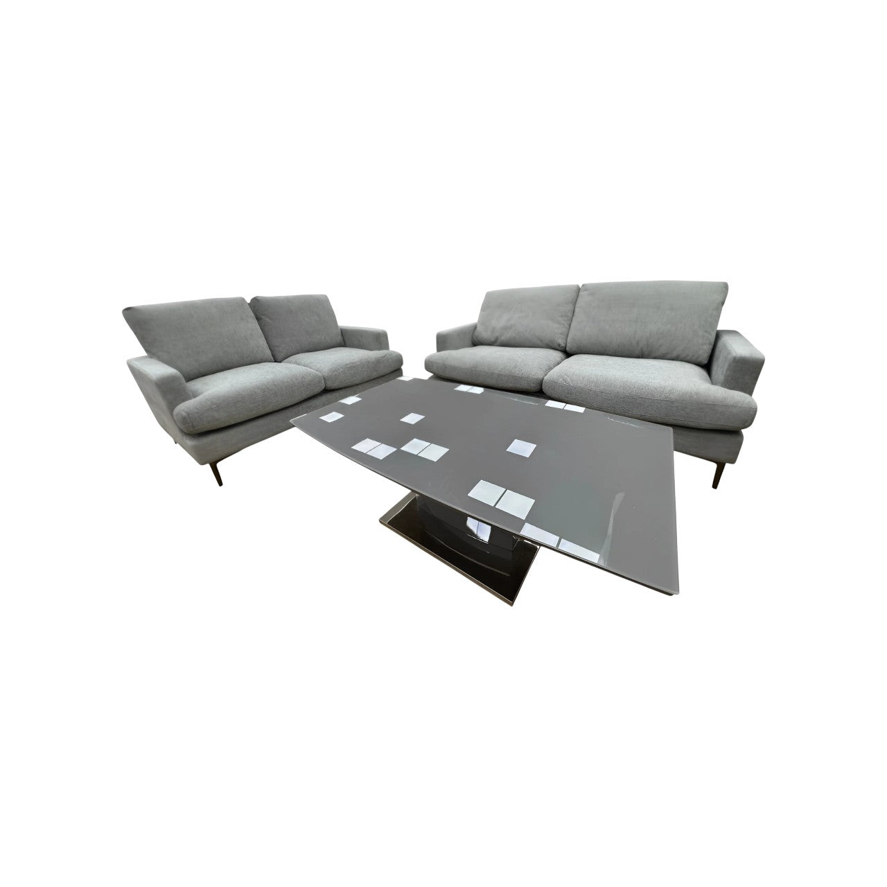 Belfast 3+2 Seater Sofa Set Modern Fabric Sofas Deep Cushions & Sturdy Wooden Frame Contemporary Living Room