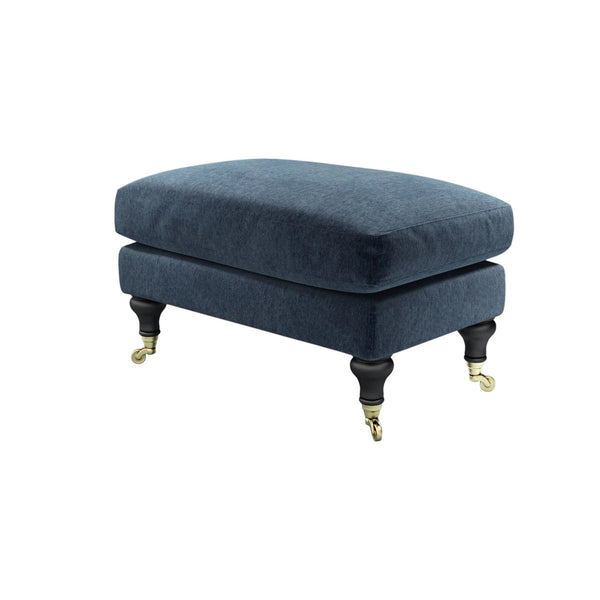 Bluebell Skirted Cover Footstool - My Store