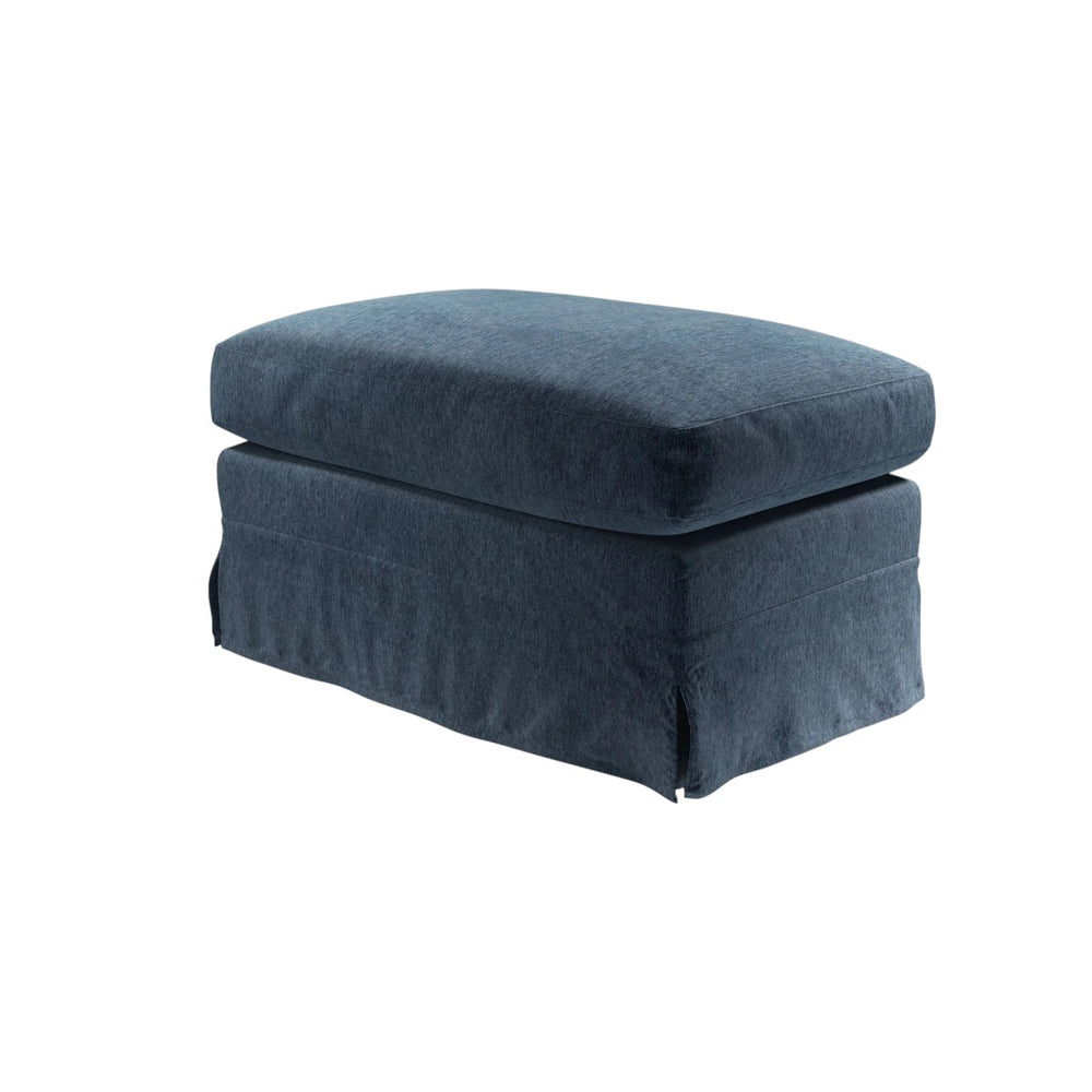 Bluebell Skirted Cover Footstool