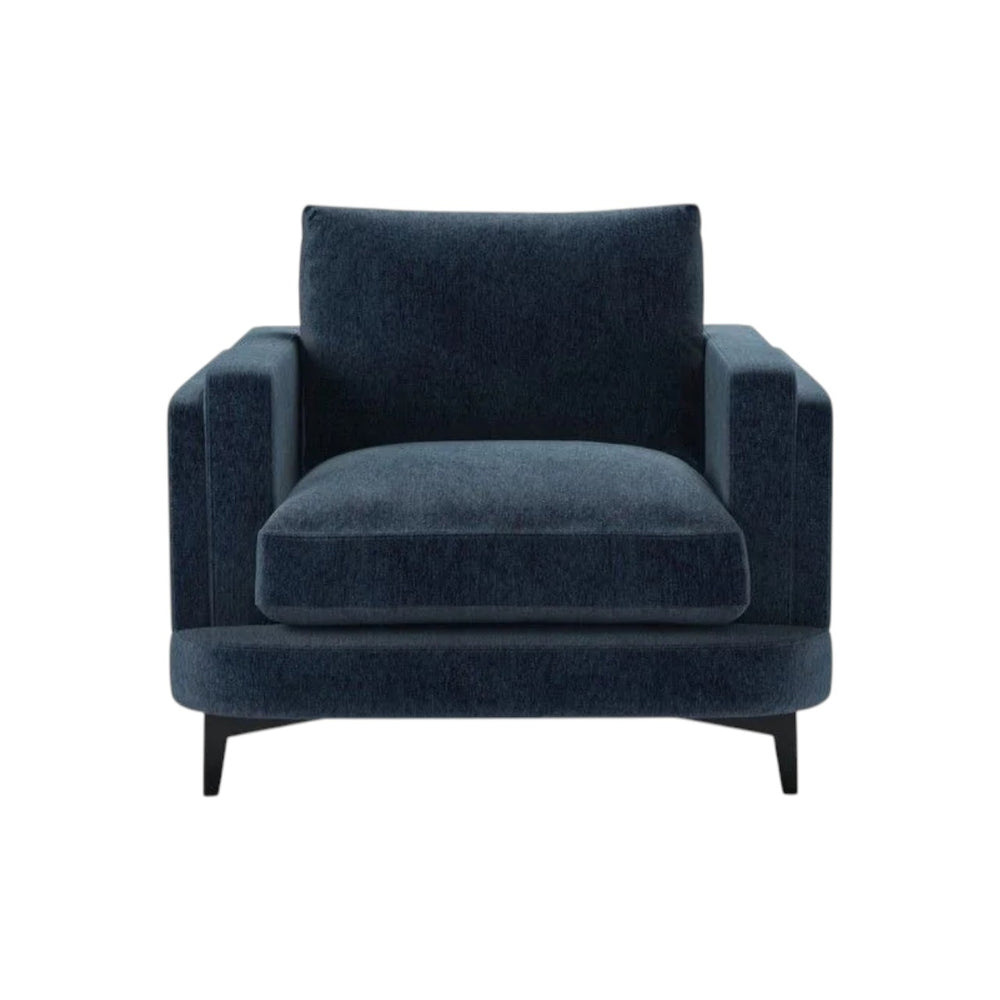 Boston Squared Arm Armchair in Pumice House Basket Weave