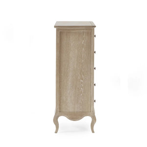 Julian Bowen Camille 4+2 Chest of Drawers – Elegant French-Inspired Wooden Bedroom Storage Cabinet with 6 Drawers