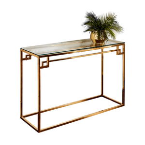 Cesar Gold Console Table