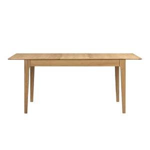 Cotswold Solid Oak Extending Dining Table 140–180cm – Natural Oak 6 Seater