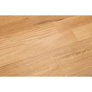 Coxmoor Solid Oak Extending Dining Table with Integrated Leaf Extension – Oiled Finish