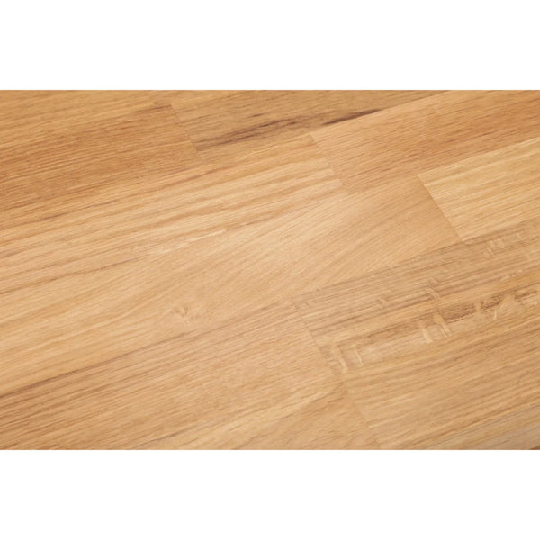 Coxmoor Solid Oak Extending Dining Table with Integrated Leaf Extension – Oiled Finish