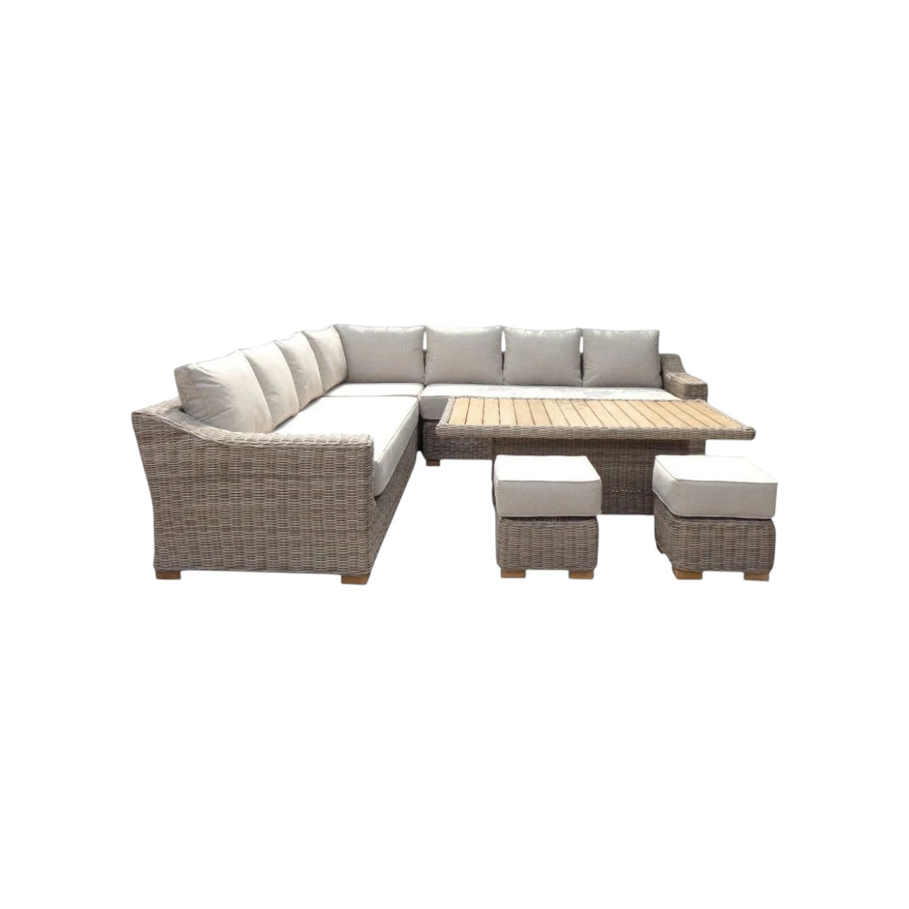 Capri Outdoor Large Corner Set Riser Table