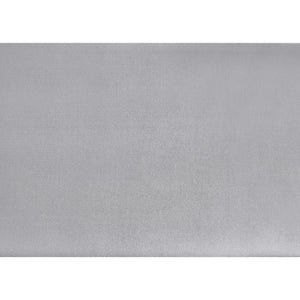 Daytona Grey Velvet Upholstered Kids Bunk Bed with Panelled Design & Wooden Ladder