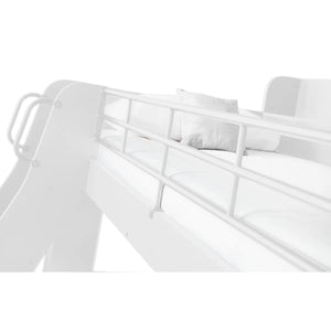 Domino Triple Sleeper Bunk Bed with Single Over Small Double – White or Light Grey