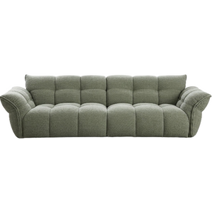 Winslow Pumpin 3 Seater Boucle Sofa – Modern Contemporary Large Couch with High Resilience Sponge Comfort Seating for Living Room