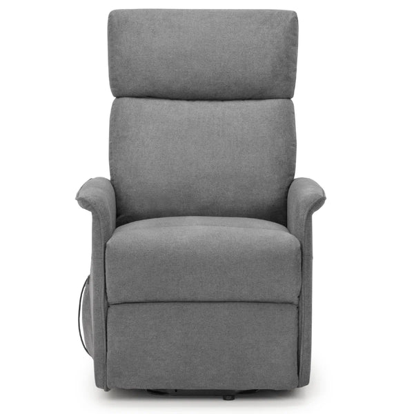 Helena Electric Rise & Recline Chair – Charcoal Fabric Mobility Armchair with Lift Assist