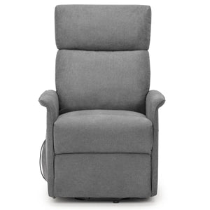 Helena Electric Rise & Recline Chair – Charcoal Fabric Mobility Armchair with Lift Assist