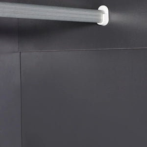 Hercules High Sleeper Bed with Integrated Wardrobe, Shelving & Glow-in-the-Dark Steps