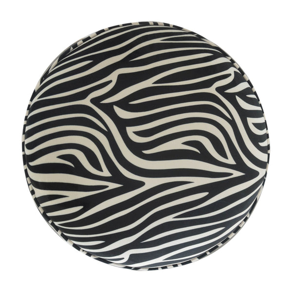 Zebra Nordic Style Footstool