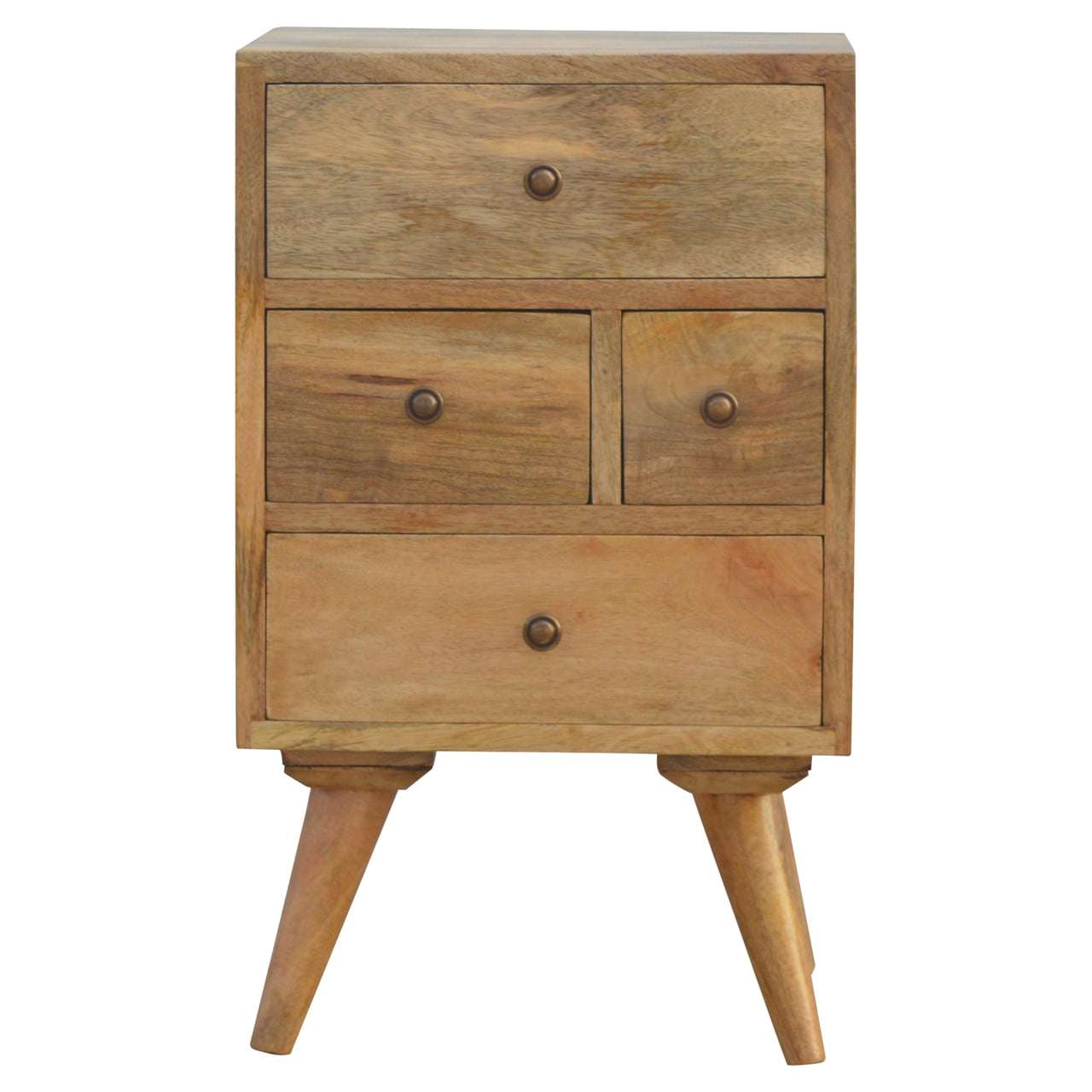 Nordic Style 4 Drawer Bedside