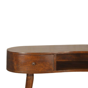 Chestnut Wave Writing Desk