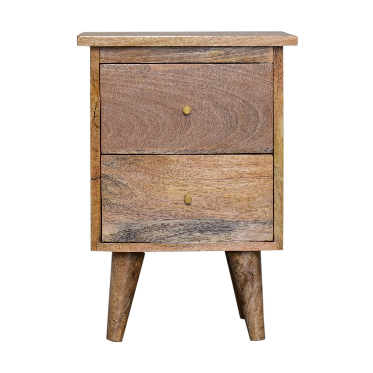 Oak ish Bedside Table