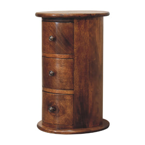 Mini Chestnut Drum Chest - My Store