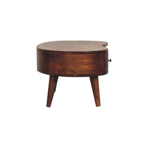 Mini Chesnut Wave Coffee Table - My Store