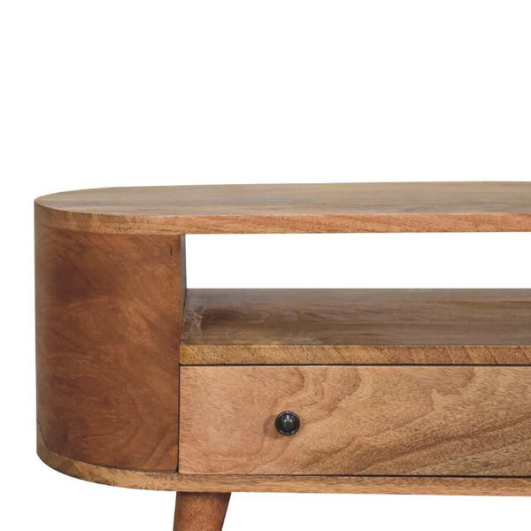 Mini Rounded Entertainment Unit - My Store
